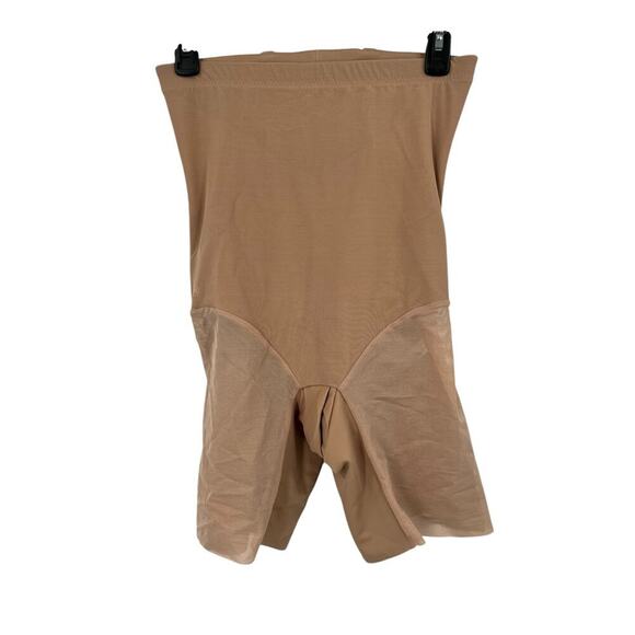 HoneyLove HLSW03 SuperPower shorts tan size Large L - Picture 2 of 5